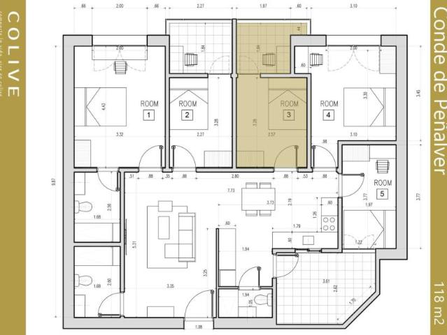 5 Dormitorio Shared Living/Roommate Madrid Madrid LS100234223