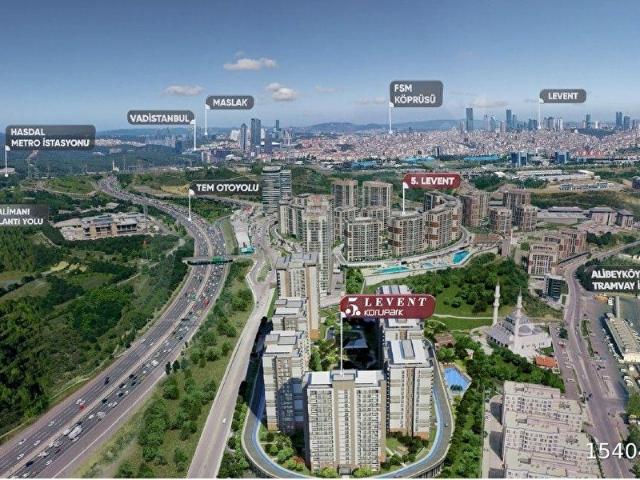5. LEVENT RESİDENCE 1+1 SATILIK DAİRE