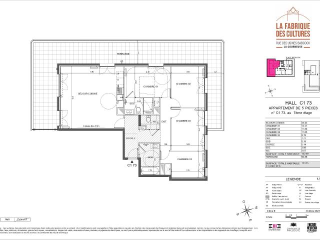 5 pièces · 102.1 m²