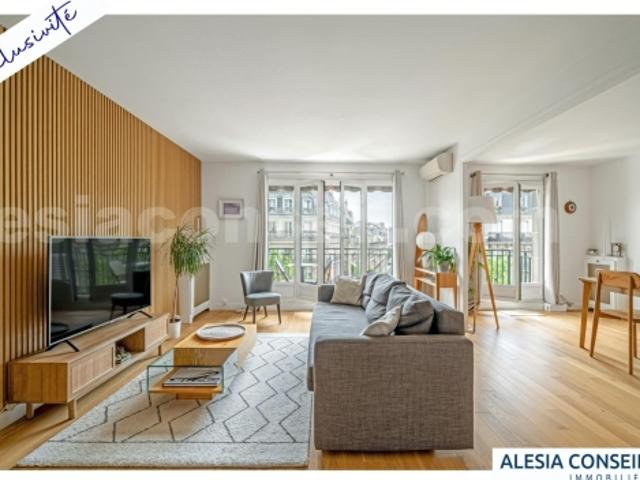 5 PIECES 105 m2 avec BALCON à ALÉSIA