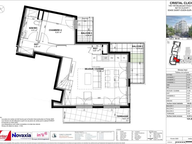 5 pièces · 106.6 m²