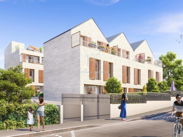5 pièces de 91 m2 avec terrasse Dernier étage Quartier des Coteaux à Cachan