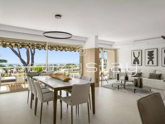 5 pièces d'exception, vue mer, 2 parkings, Cannes Californie