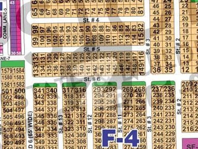 5. Prime 1 Kanal Plot in F 4 Sector Near Park, Masjid & Main Road DHA Multan