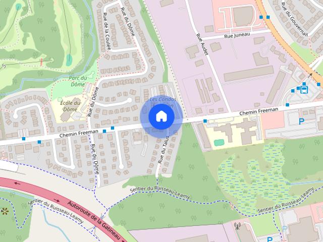 5 rooms apartment of 92m² in Gatineau