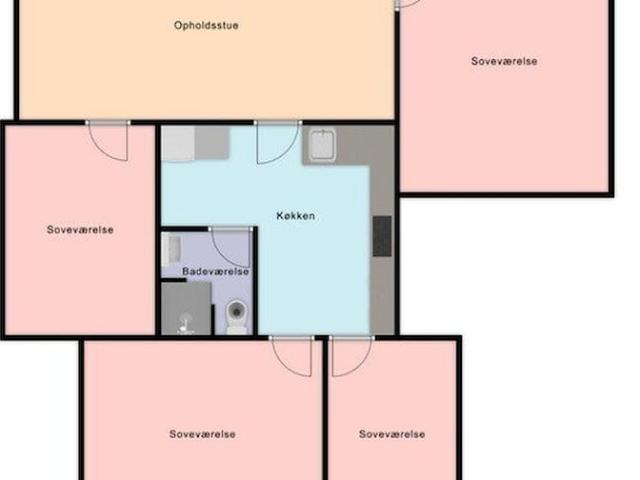 5 værelses lejlighed Brårupvej, 7800 Skive