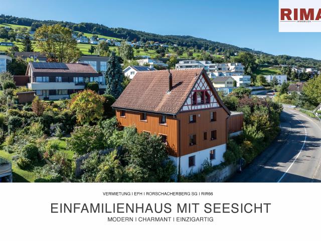 5½ Zi. EFH mit Bodenseeblick – Historisch & Modern