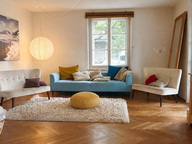 5½ Zimmer Wohnung in Bern Kirchenfeld, möbliert, auf Zeit