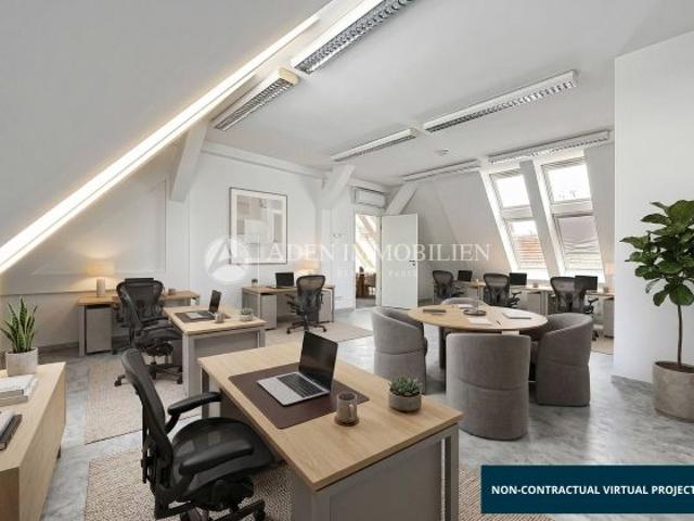 Attraktive 170 m² Büro oder Praxisfläche im 5. OG + DG mit Aufzug!