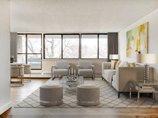5 1/2 Rooms for rent in PH 2 6 in 520 rue de Gaspé, Montréal Nuns' Island, Verdun, Nun's Island, H3E 1G1