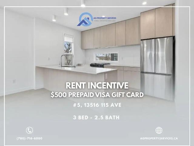 #5 13516 115 Ave