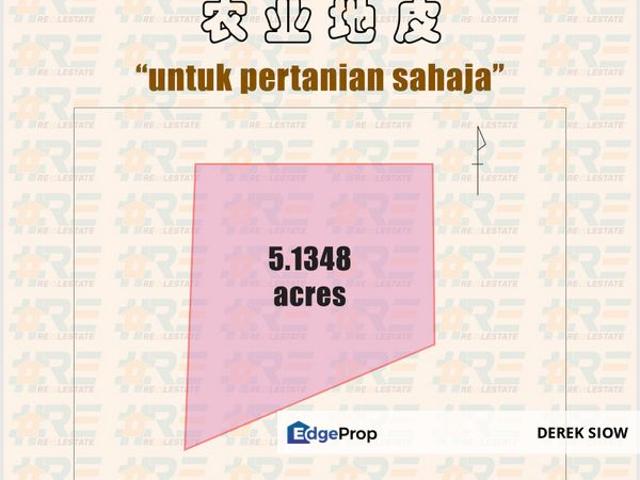 5.135 Acres of Agricultural Land in Sungai Tiram, Johor Bahru