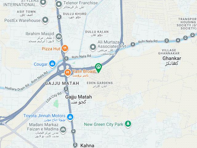 5.25 Marla Double Storey House Facing Park Available For Sale In Block A Of Eden Garden