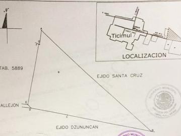 Terreno En Venta En Ticimul, Mérida