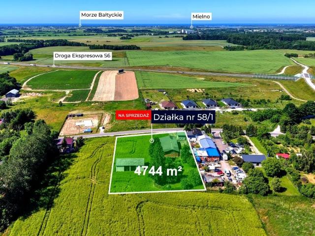 5 4 744 m², Gniazdowo