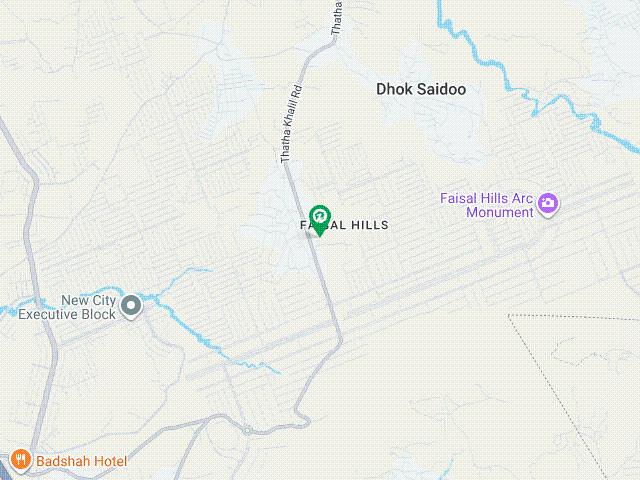 5.56 Marla Plot For Sale In Faisal Hills Block B