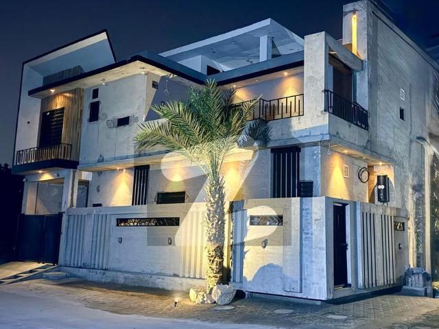 5.5 Marla Brand New Corner House With Basement Available For Sale Canal Cantt View Housing Society