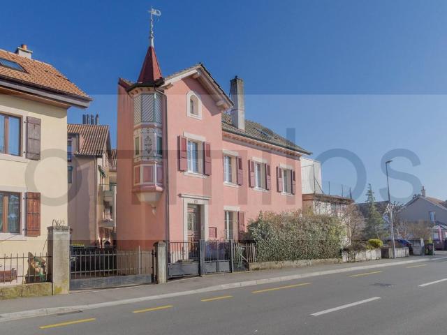 Yverdon les Bains – Großzügige Maisonette mit Garten, Terrassen und hohem Potenzial