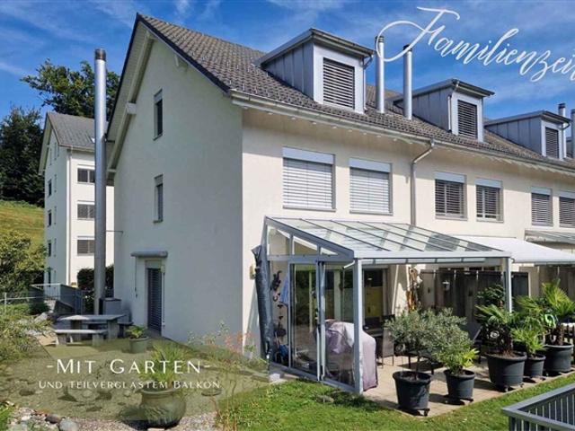 5.5 Zimmer Eckhaus mit Garten und 2 Tiefgaragenplätzen inklusive
