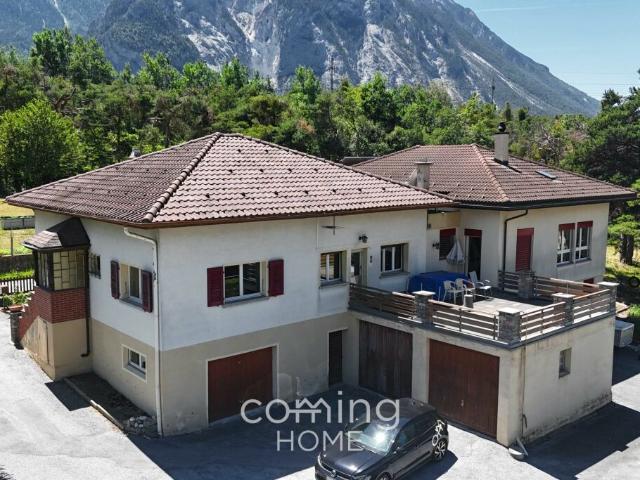 5.5 Zimmer Einfamilienhaus in Susten an ruhiger Sonnenlage mit Terrasse und viel Potenzial