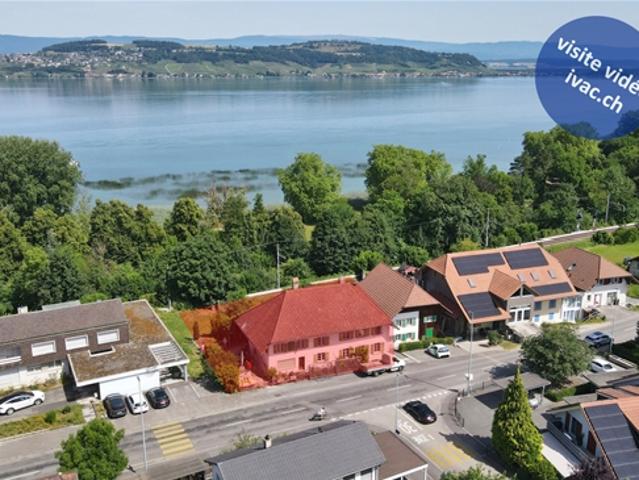 5.5 Zimmer Familienvillen mit Seesicht in Meyriez / FR