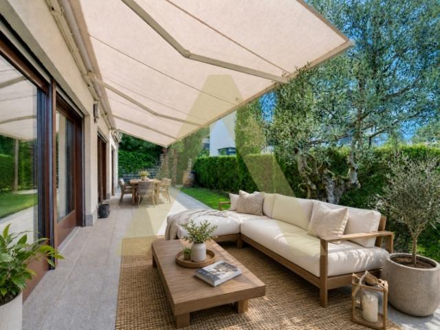 5.5 zimmer gartenwohnung in einer herrschaftlichen villa