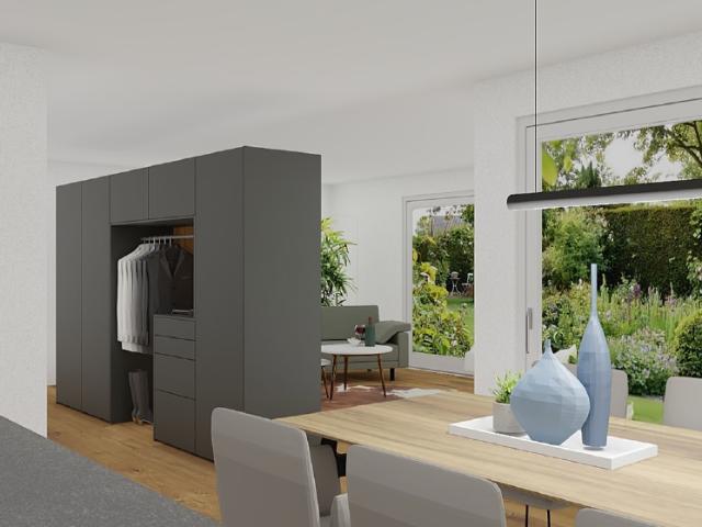 5.5 Zimmer, 160 m², 1. Stock
