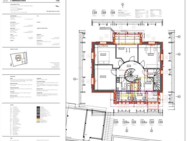 5.5 Zimmer, 170 m², 1. Stock