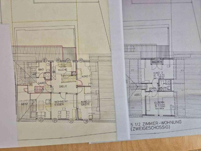 5.5 Zimmer, 128 m², 2. Stock