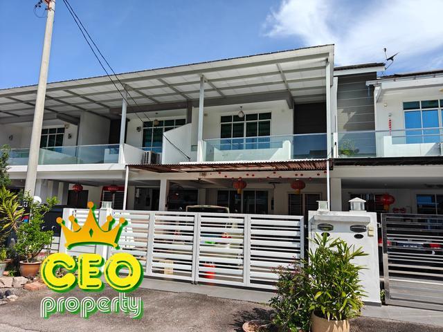 5Gated 2 Storey Super 100 ft Long Terrace Taman Bakap Indah