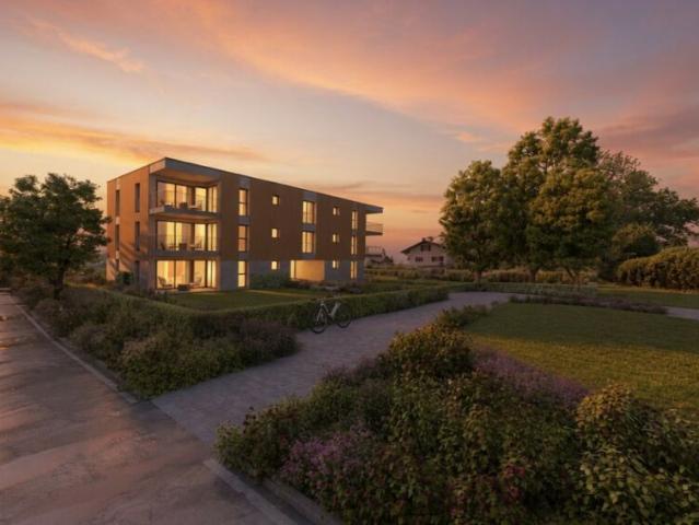 5P en Rez de jardin à Meyrin village lot 2.02