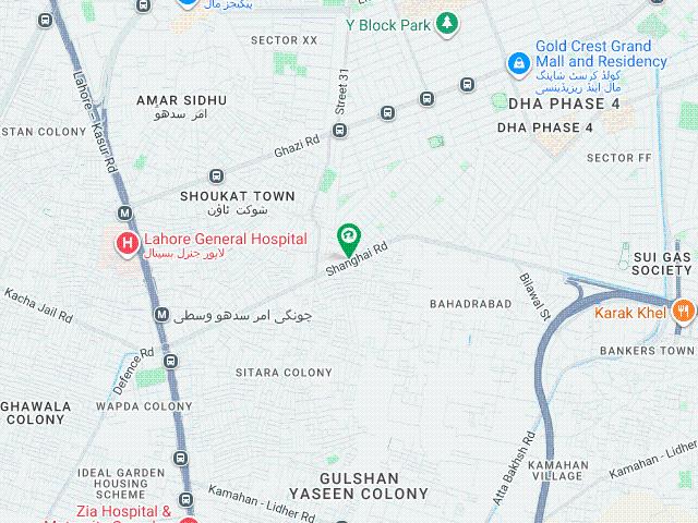 63 Marla Plot For Sale Main Kamahan Road Corner Side Road 25fit Main Road 80fit