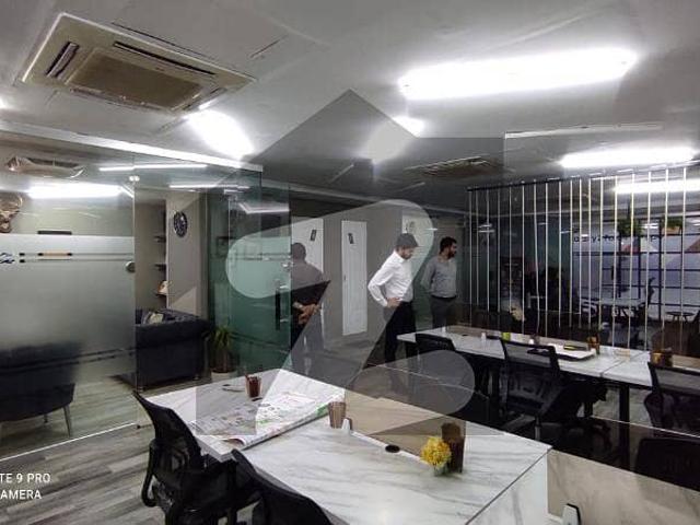 6000 Sq. Ft Furnished Office Main Mm Alam Road Gulberg Huge Parking