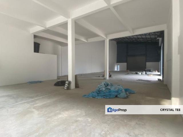 6000 sqft Perai Industrial Warehouse Factory for Rent 30ft Ceiling Irama Industrial Park, Perai, Penang 13600