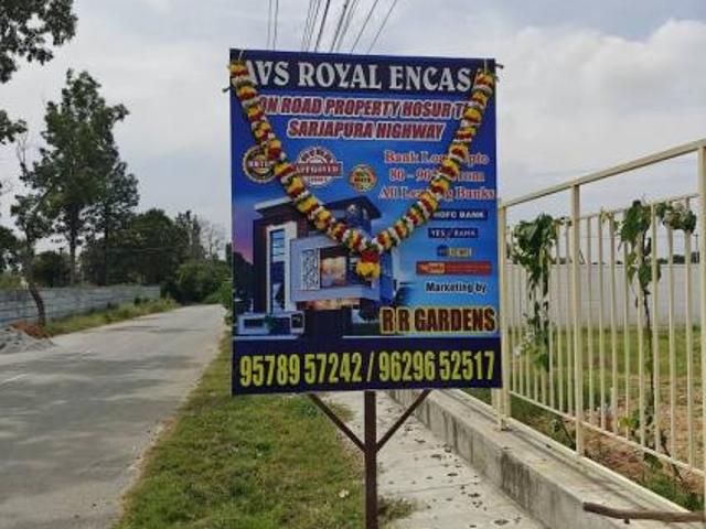 600 Sq. ft Plot for Sale in Sarjapur Bagalur Road, Bangalore