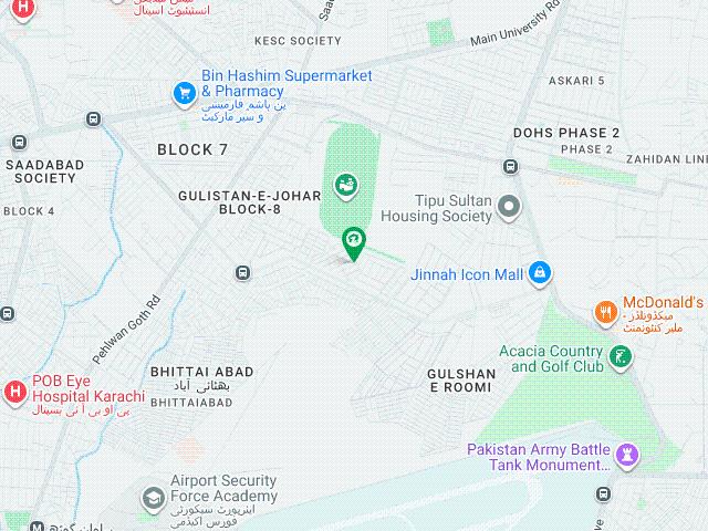 600 Sq. Yard Lease Residential Plot Map Approved Near Grand Masjid Pak Ideal Society, Karachi