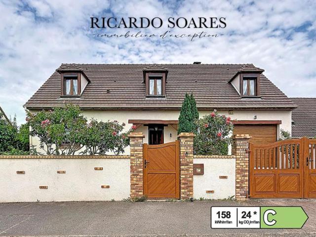 60700 SAINT MARTIN LONGUEAU MAISON FAMILIALE 154m2 / DPE: C / 4 CHAMBRES / GRAND SÉJOUR AVEC VÉRANDA / GARAGE / JARDIN 451m2