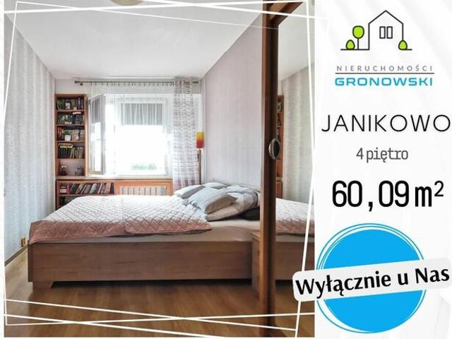 60,09 m² w JANIKOWIE | 3 pokoje gotowe do zamieszkania