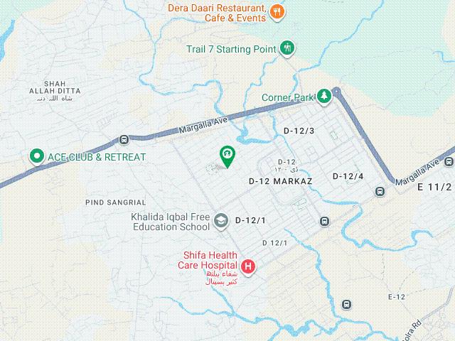 60x90=600 Square Yards Plot Available for sale D 12/2 Islamabad