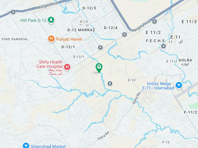 60x90 Main Margalla Road Plot For Sale In E 12/2