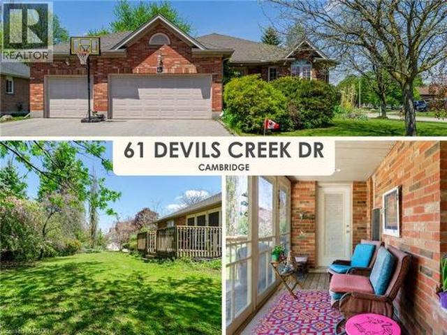 61 Devils Creek Drive, Cambridge, ON, N1S 4Y3 house for sale | Listing ID 40830 | Royal LePage