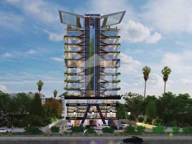 626 Sq Feet Premium Ground Floor Shop For Sale In Swiss Mall, MM Alam Road, Gulberg