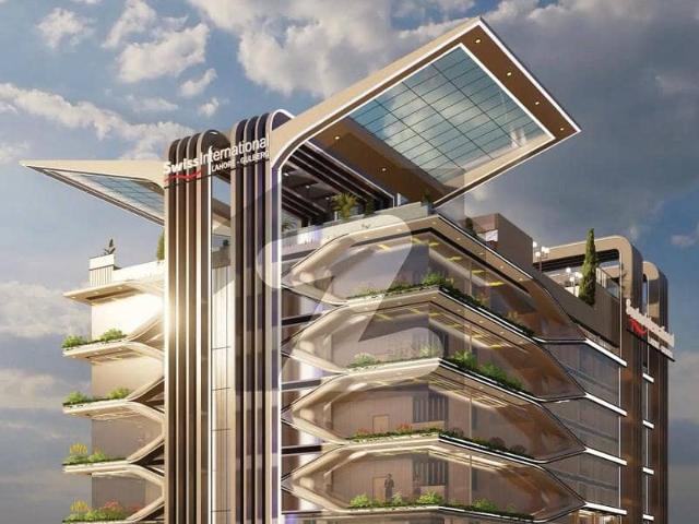 626 Sq Feet Premium Ground Floor Shop For Sale In Swiss Mall, MM Alam Road, Gulberg