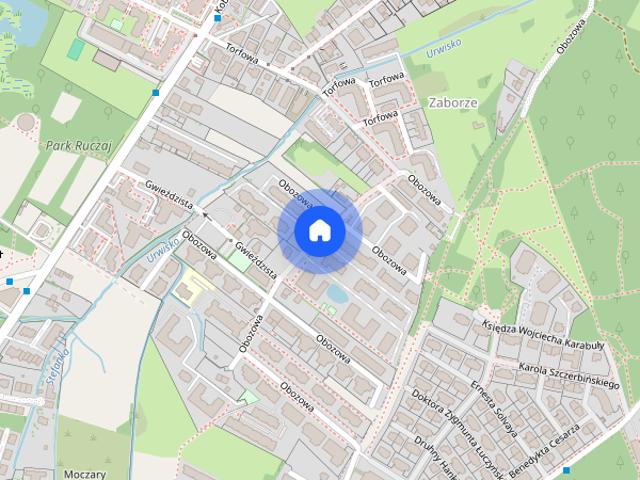 62 m² | 3 pokoje | Ruczaj | Garaż