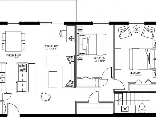 67 Church 2 Bedroom Apartment for Rent at 67 Church St S, Ajax, ON L1S 6A8 Village