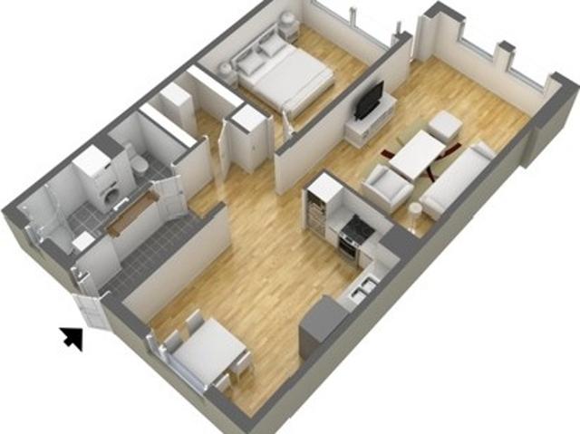 67 m2 lägenhet på Centralgatan, Ödåkra, Skåne