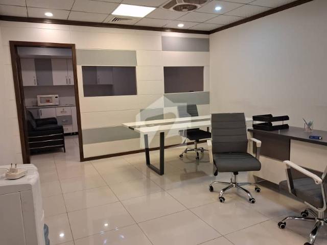 650 Square Feet Furnished Corporate Office Available For Rent WTC Giga Mall