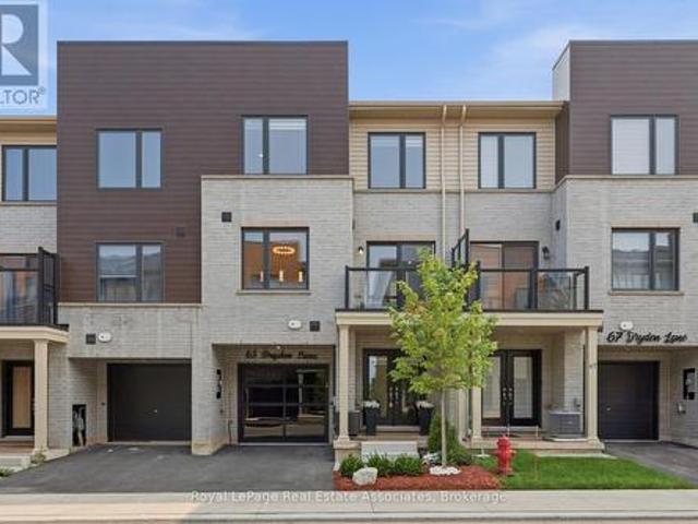 65 Dryden Lane, Hamilton, ON, L8H 0B5 townhouse for sale | Listing ID X13615 | Royal LePage