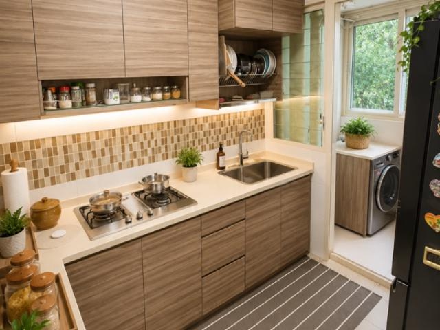 661A Edgedale Plains HDB Apartment For Sale, $560,000, 3 Bed 2 Bath 731 sqft $766.00 psf