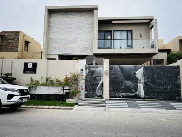 666 yards Exclusive Real Dream Bungalow with Pool Basement available for tasteful buyers